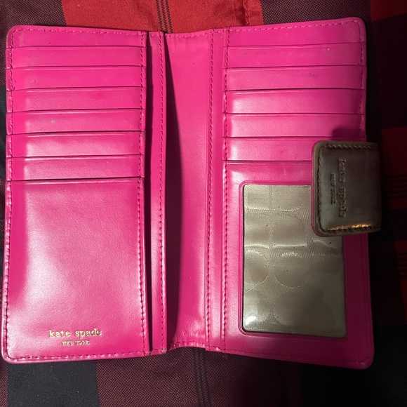Kate Spade Metallic Slim Wallet - Picture 3 of 3